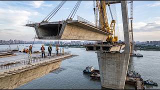 From Empty River to Massive Bridge | Full Construction Process Start to Finish