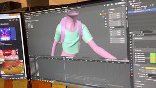 Corrective Shape editing on Cloth. Net Worth