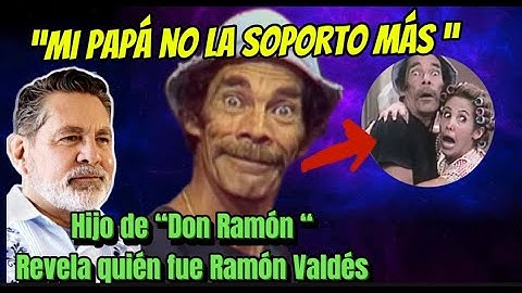 Don Ramón's son reveals the secrets of El Chavo's neighborhood