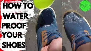 What is the BEST way to waterproof your shoes?