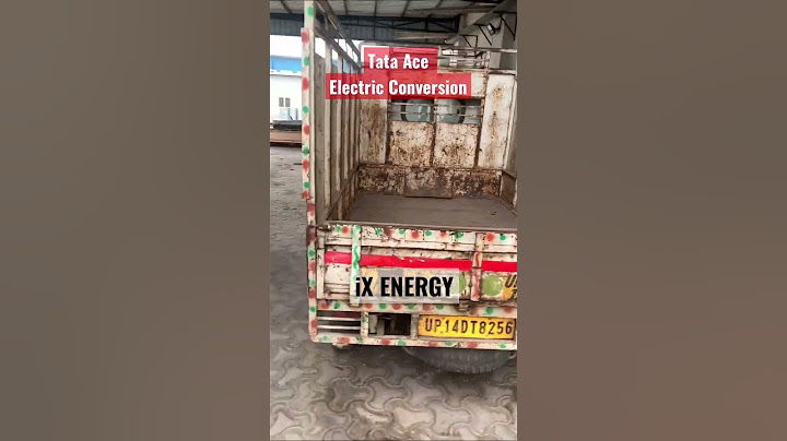 IX Energy I Tata Ace Electric conversion I Truck I Retrofit 🤏 ✌️ 🤞#youtubeshorts #ixenergy#shorts