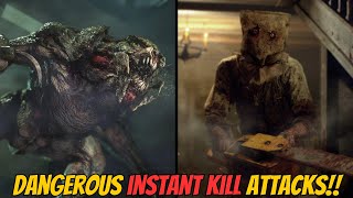 Top 10 Most DANGEROUS Instant Kill Monsters Of Resident Evil!