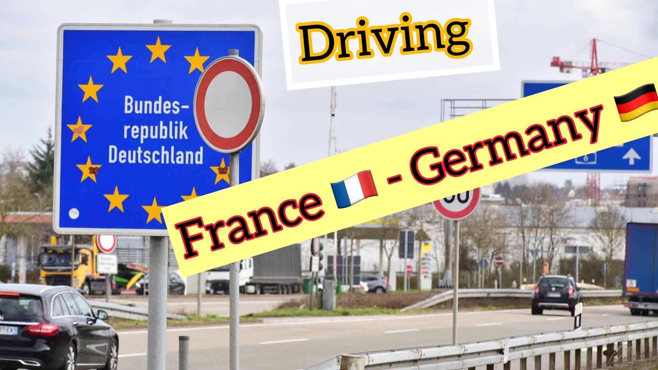 Crossing Border from Mülhausen,France to Baden-Württemberg, Germany| france to germany by car