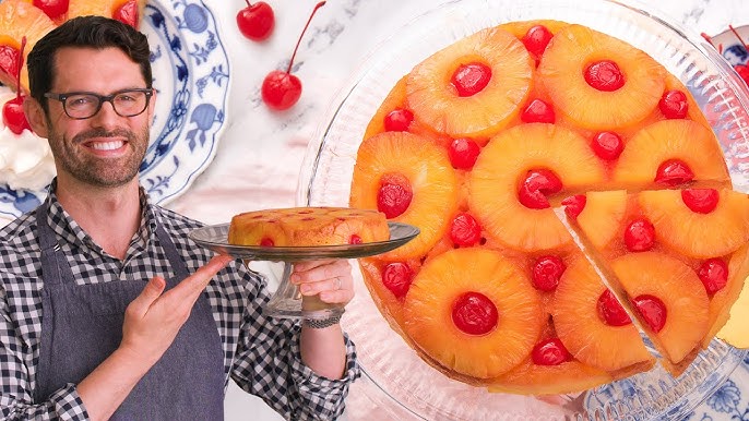 Easy Pineapple Upside Down Cake l Life Love and Sugar