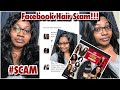 LoraWig Hair Company Scammed Me!💥 Facebook Scam❗❗ DO NOT BUY from LoraWig! Worst Wigs EVER😭