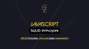 Part 1 SOLID Principles intro and single responsibility