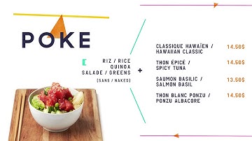 Diffusion Media Group - Digital Menu Boards for Restaurants for RYU SUSHI 2