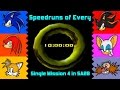 Sonic Adventure 2 Battle - Every M4 Speedrun Compilation