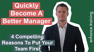 Managers Put Your Team Before Yourself & Gain Rapid Promotion