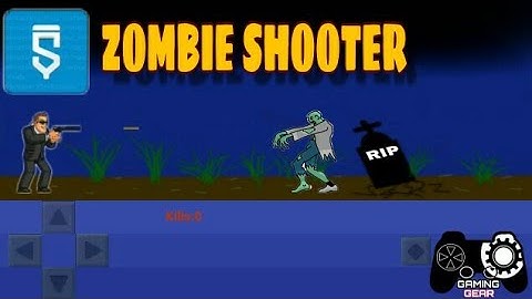 SKETCHWARE Zombie shooter game