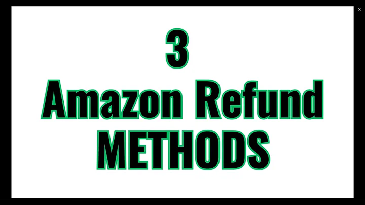 Amazon Refunds: 3 Proven Methods