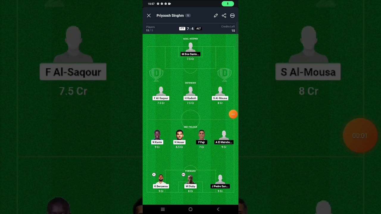 ITT vs ALT dream11 team | ITT vs ALT dream11 team prediction