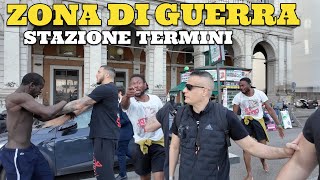 Zona di Guerra alla Stazione Termini ritorniamo con Mattia Faraoni PARTE 1