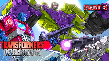 TRANSFORMERS: Devastation PART 8 OPTIMUS PRIME VS  MENASOR - END Chapter 4