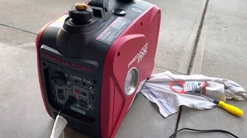 Harbor freight predator 2000 watt generator unboxing #2