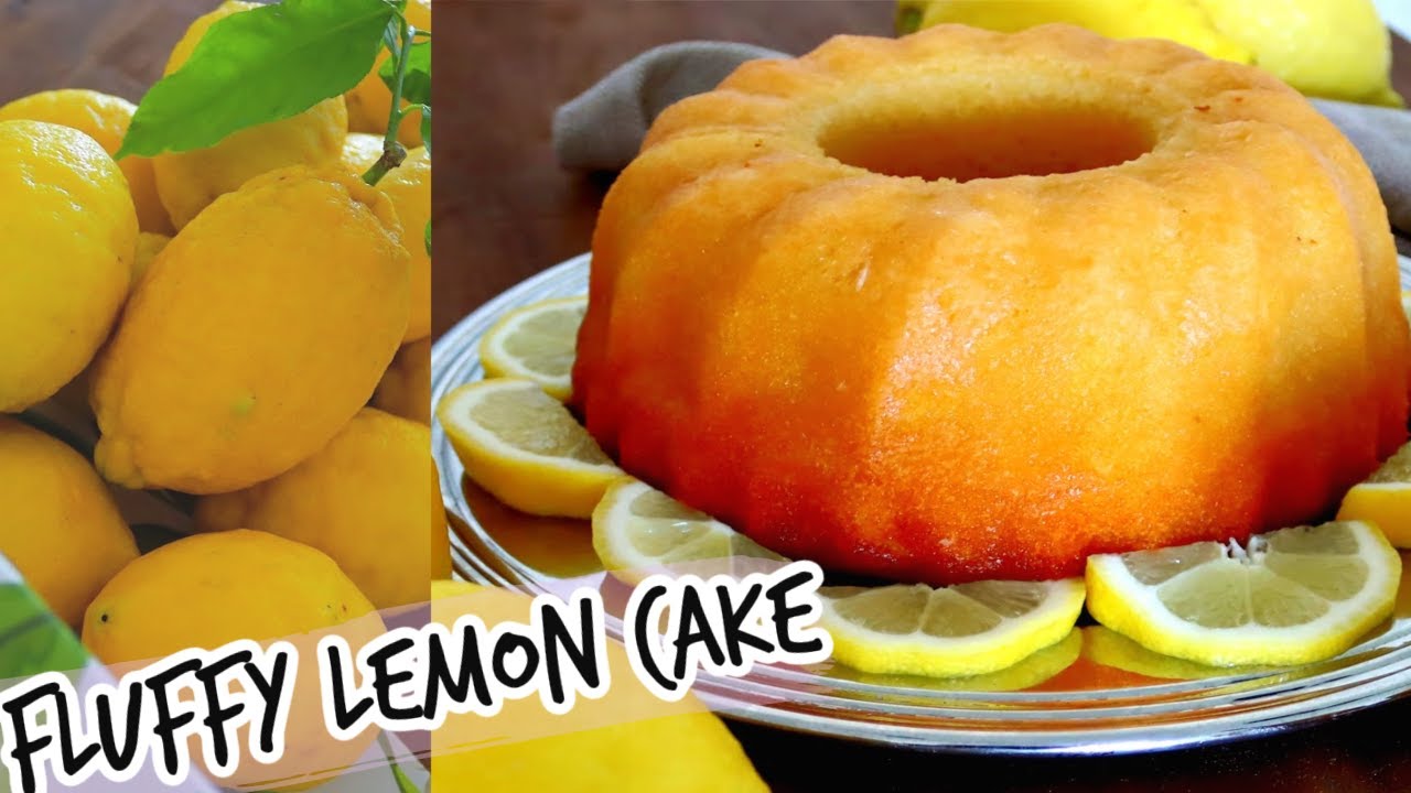 Incredibly Fluffy Vegan Lemon Cake | Simple & Delicious