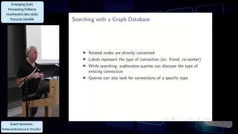 Graph Databases for Data Analysis and Machine Learning - François Léveillé