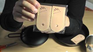出石手袋　CACAZAN　ちびパン用レザーハンドルカバー