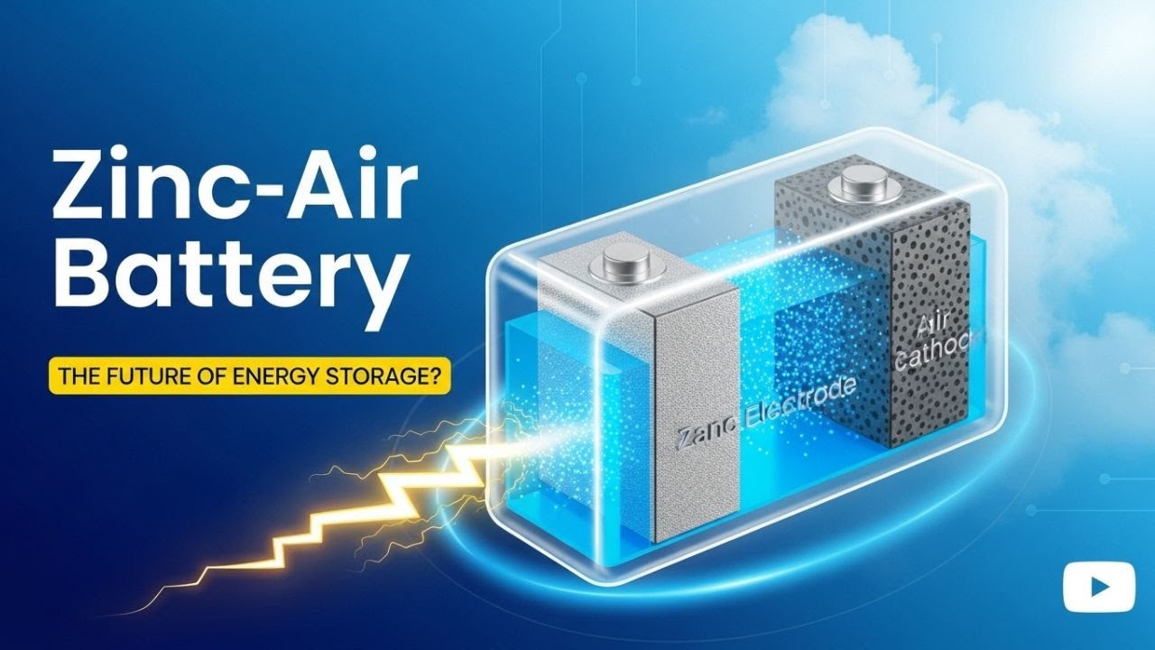 Zinc Air Battery: The Future of Energy Storage? - YouTube