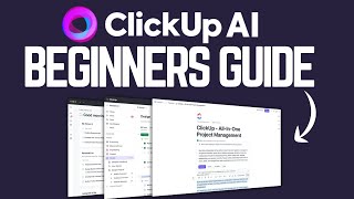 Clickup ai Tutorial for Beginners! (Step-By-Step)