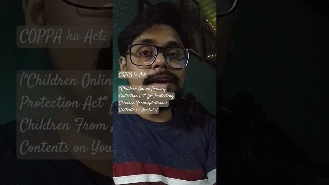 COPPA ka Act: (Children Online Privacy Protection Act) 