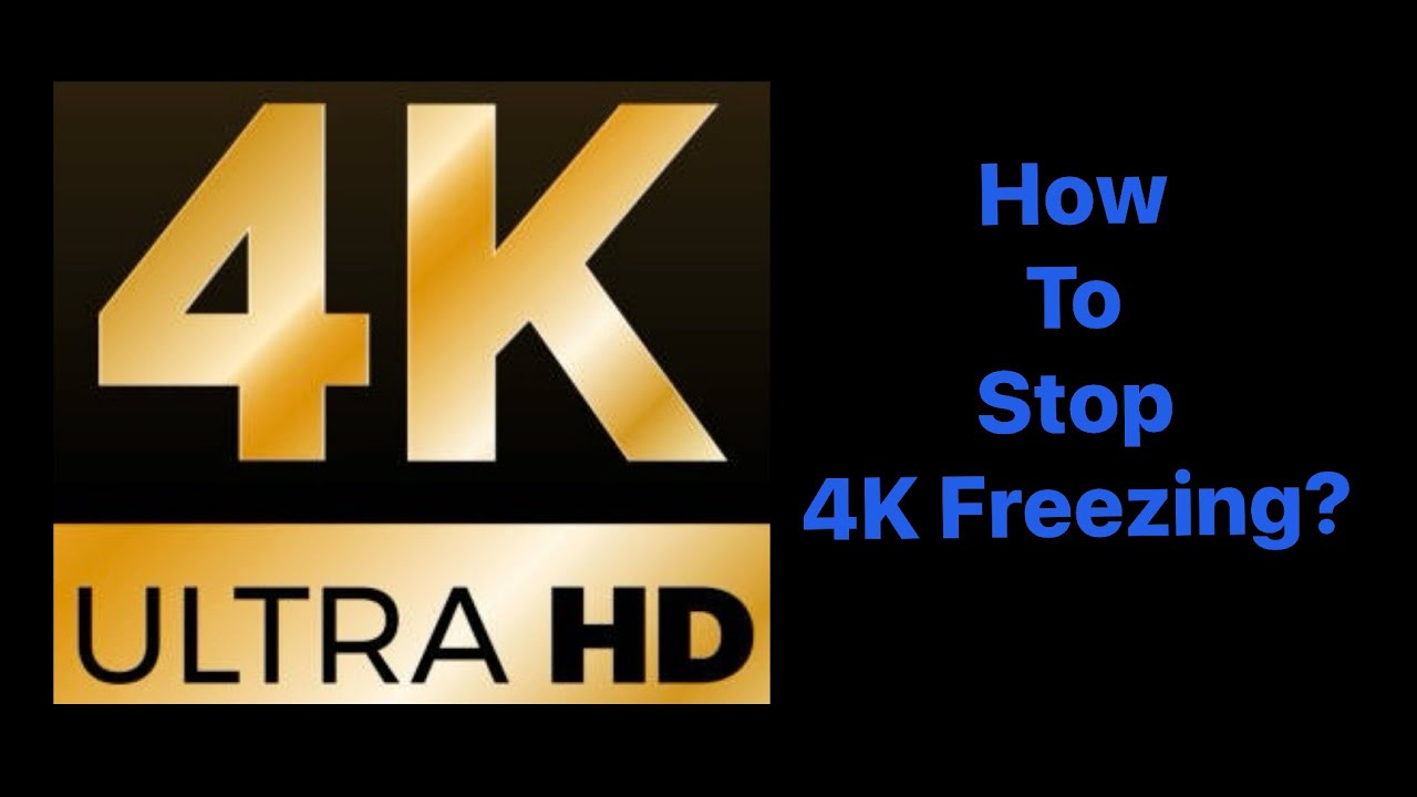 LET'S TALK ABOUT 4K RELEASES, 4K FREEZING SOLUTIONS, MY RECENT ILLNESS ISSUES AND HANG OUT