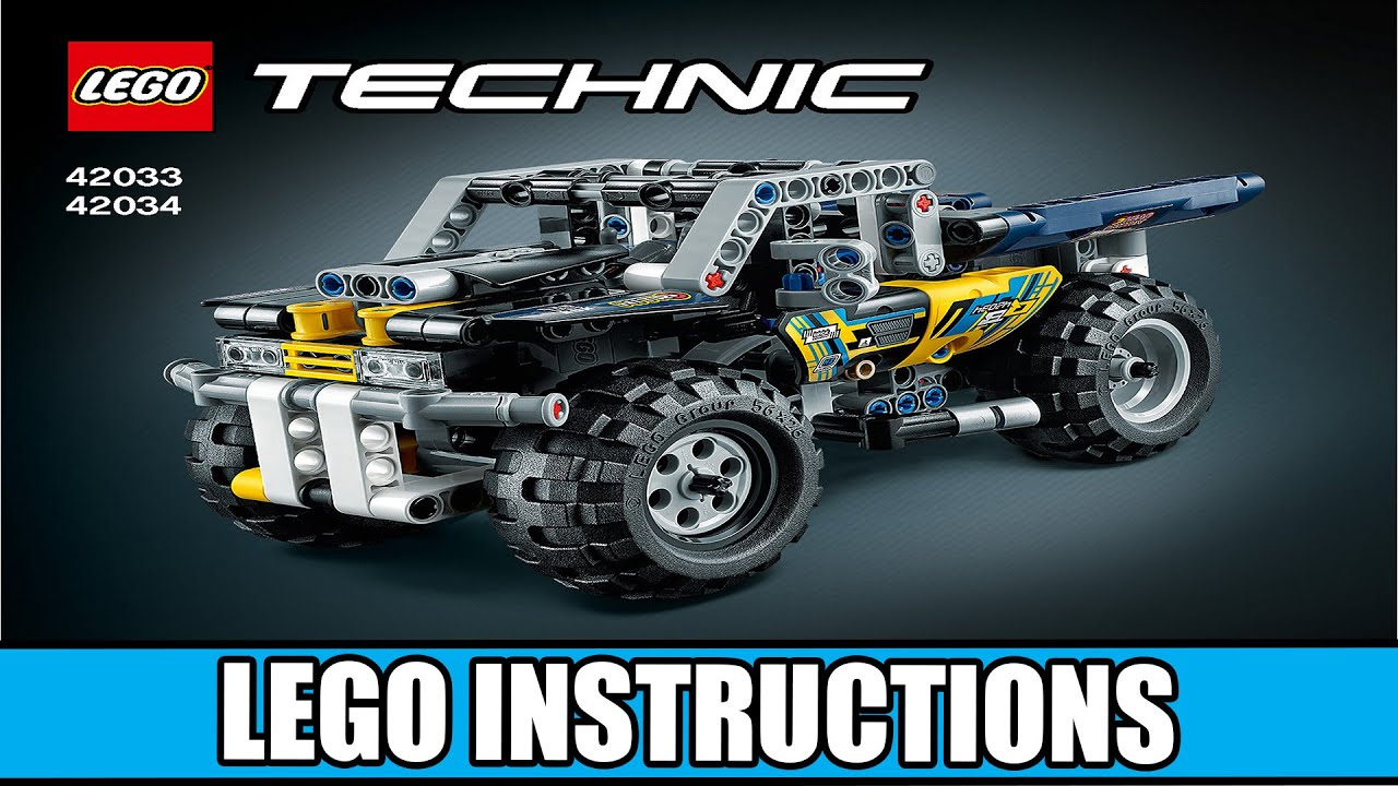 LEGO Instructions - Technic - 42033 & 42034 - Extreme Off-Roader