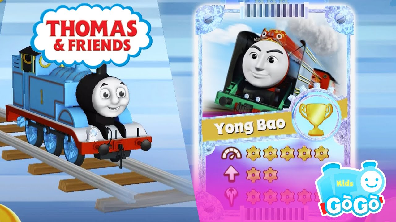GoGo Thomas & Friends - Thomas Diamond Racer VS Yong Bao Lightening- Thomas and Friends: GoGo Thomas