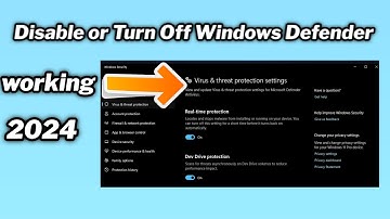 (SOLVED) Disable or Turn Off Windows Defender - Windows 10/11 | 2024