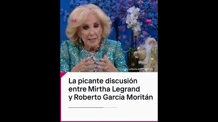 “Solo importabas porque eras el marido de Pampita”: Mirtha Legrand cruzó a García Moritán