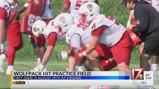 NC State holds first practice