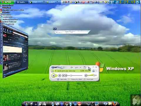 windows XP PRO apariencia personalizada (custom) - YouTube