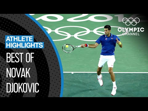 10 incredibly satisfying Novak Djokovic 🇷🇸 Shots at the Olympics | Athlete Highlights