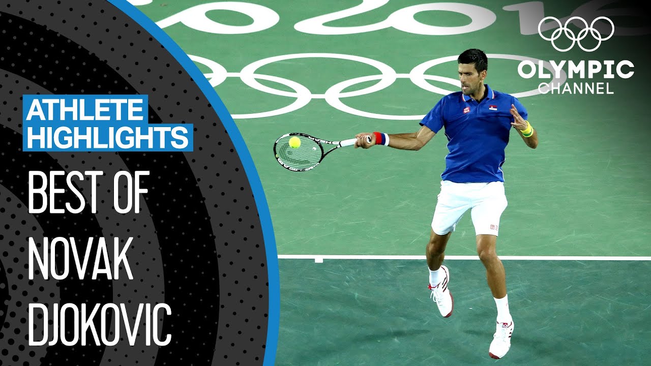 10 incredibly satisfying Novak Djokovic 🇷🇸 Shots at the Olympics Athlete Highlights