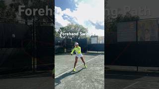 Forehand Swing Path