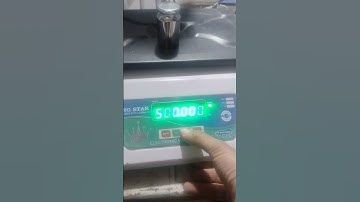 HOW CALIBRATE  10kg 20kg  30kg digital weight scale of KING STAR SCALE