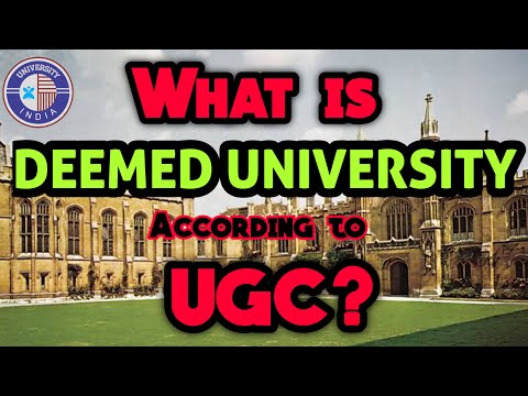 Deemed University क्या होती है? कैसे काम करती है?||What is Deemed University?