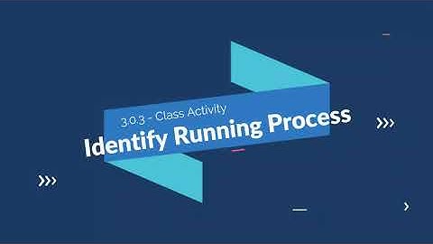 3.0.3 Class Activity - Identify Running Processes