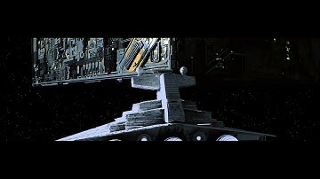 Imperial Destroyer vs Borg Cube - Now in 4K - Lightwave 3D Animation