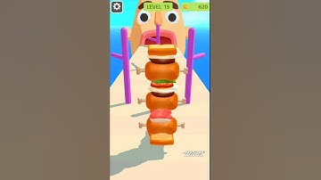 Sandwich Runner Max Level Walkthrough Gameplay Android,IOS #shorts #sandwichrunner