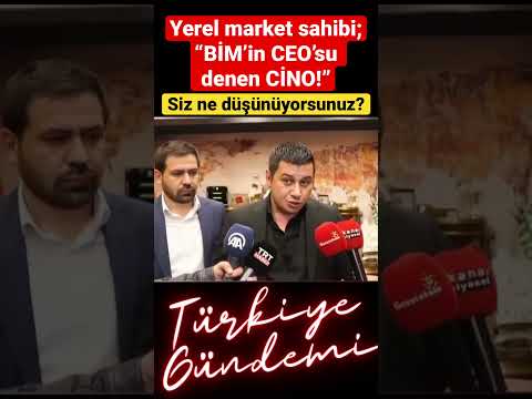 #shorts BİM CEO'SU GALİP AYKAÇ'A YENİ TEHDİT - YEREL MARKET PATRONU