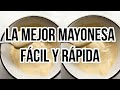 🥣 BEST KETO MAYO | MAYONESA CASERA FACIL Y RAPIDA | Manu Echeverri