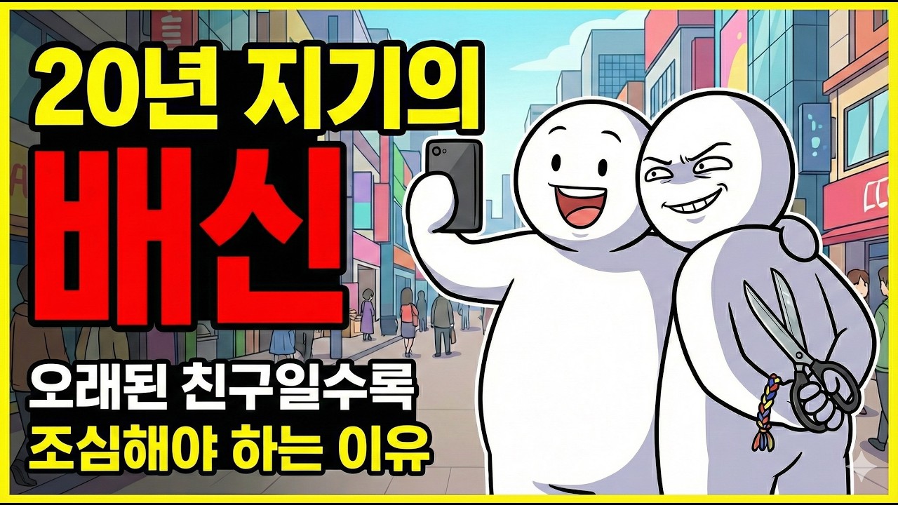 ⭐톱스타들도 당했다! 아무리 친한 20년 지기라도 당장 손절해야 하는 소름 돋는 진짜 이유