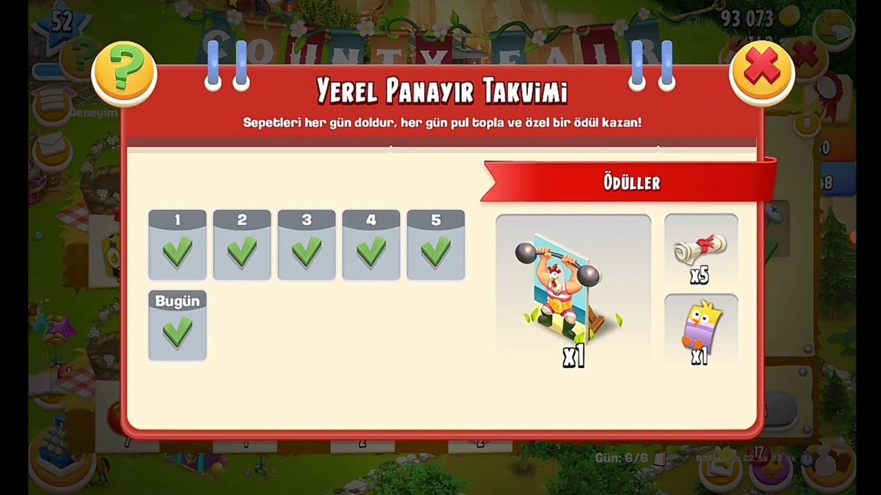 Hay Day: 52-53 Level County Fair Gameplay #2