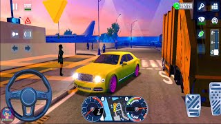 Luxury Uber Cabe Public Transport in City || Taxi Sim 2022 Evolution - Android Mobile Gameplay screenshot 5