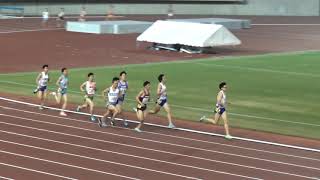 2019 岡山県陸上競技記録会(1)男子1500m10組