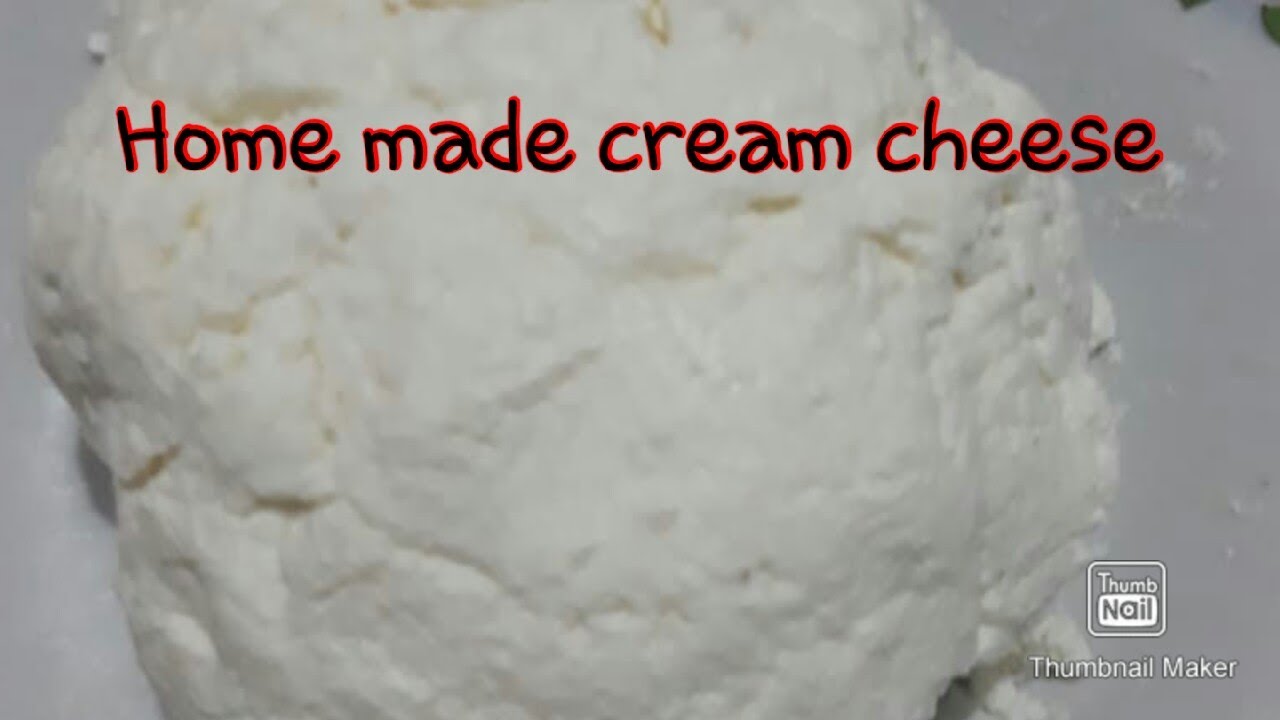 With 1 thing you can make Home made cream cheese - YouTube