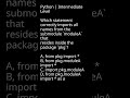 Importing all names from a submodule inside a package #CodeOrganization #ImportingModules #Programmi