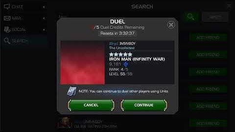 Double parry attempt against imiw