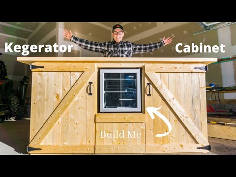 Kegerator Cabinet Build Have Your Very Own Diy Bar Youtube